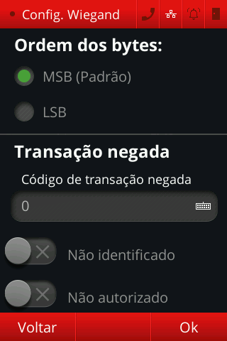 Configurações para liberação de acesso iDFace